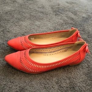 Womens Restricted flats with bow detail. Size 6.5M. Hardly worn